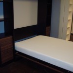 New Yorker panel wall bed open