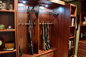 gun cabinet murphy bed